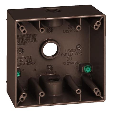 2 gang metal outlet box|2 gang weatherproof outlet box.